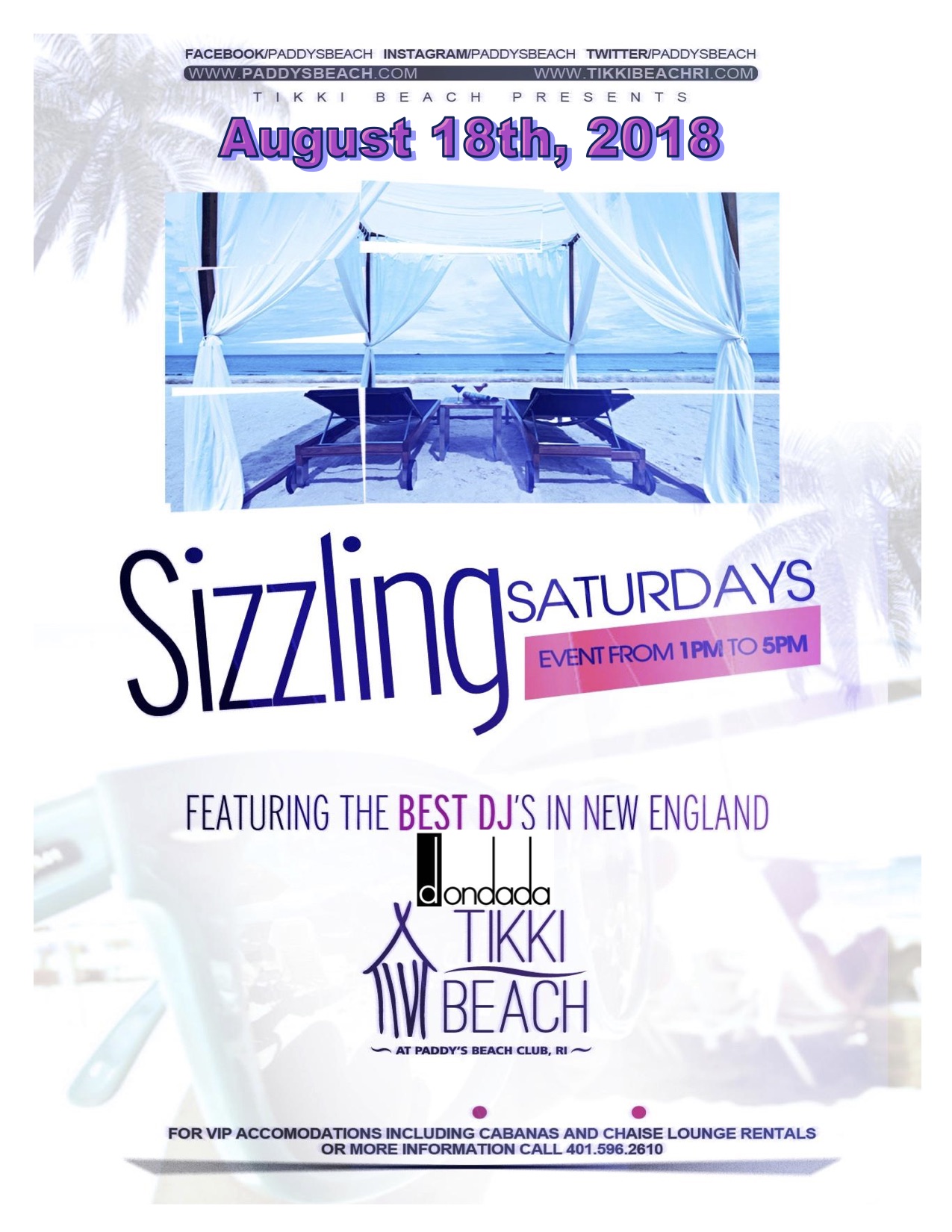 Sizzlin Saturday Paddy S Beach Club Rhode Island Beach Bar And