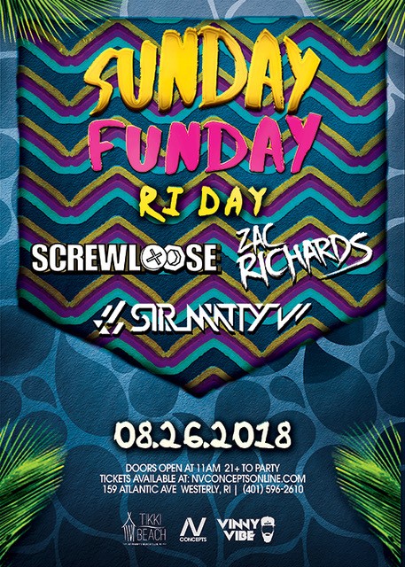 Sunday Funday at Tikki Beach - Paddy's Beach Club - Rhode Island Beach ...